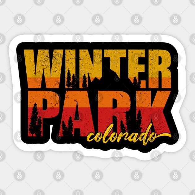 Winter Park Sticker by Zen Cosmos Official